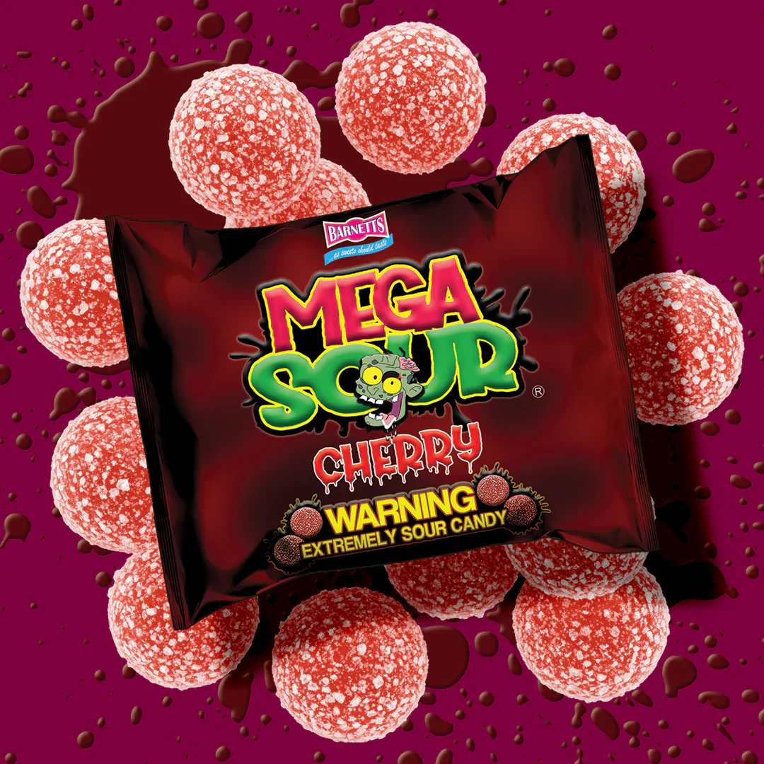 Mega sour - cerise 🔥 BARNETTS
